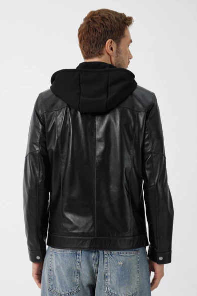 Demar Siyah Deri Mont - 6