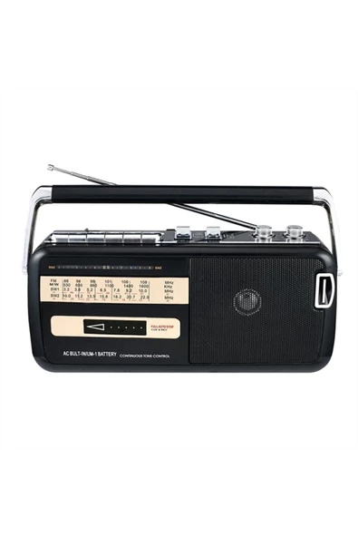 Knstar M-50Bt Bluetooth + Usb + Sd + Fm Radyo Kaset Çalar