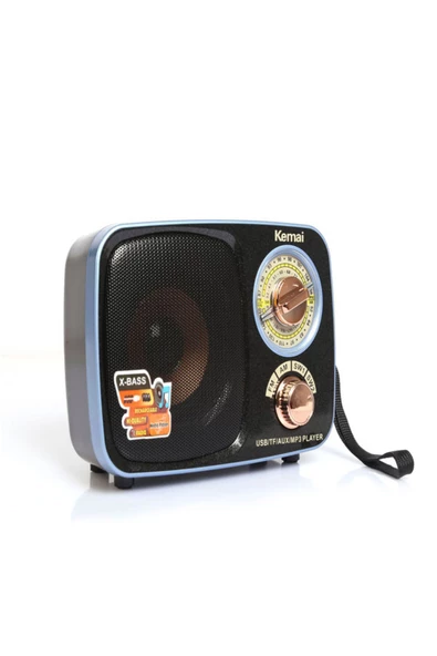 Kemai Md-308bt Bluetooth Retro Radyo 17 Cm - 2