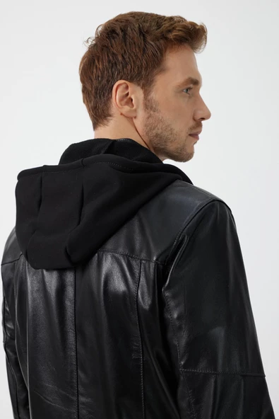 Demar Siyah Deri Mont - 8