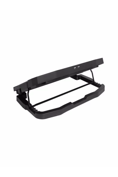 ULTRATEKNO Fns-9999b 4 Adet Fanlı Ledli Lcd Kontrol Panelli Pro Standlı Notebook Soğutucu - 4