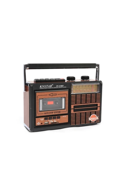 Knstar Nostaljik Bluetooth'lu Kaset Çalar + Usb + Sd + Tf Card + Fm Radyo Fm/am/sw1-2 Radyo