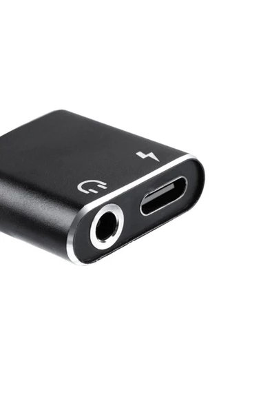 ULTRATEKNO Type-c To 3.5mm Kulaklık Çevirici Aux Çevirici Ve Şarj Giriş 2in1 Splitter - 3
