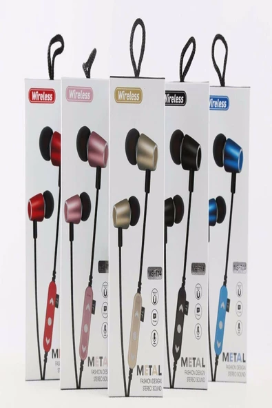 ULTRATEKNO Fyd Hafıza Kartı Takılabilir Metal Bluetooth Kulak Içi Kulaklık Kırmızı LOG INVEST 969213 - 6