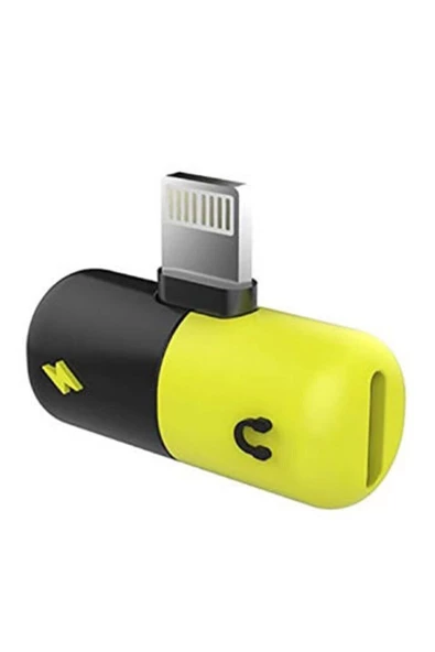 Platoon Iphone 7 8 X 11 Lightning Kulaklık Şarj Girişi Çoklayıcı Adaptör - 4
