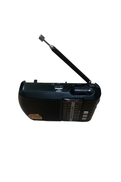 ULTRATEKNO Bluetoothlu Fm Radyo Usb Tf Kart Şarjlı Cep Radyosu Icf8bt - 5