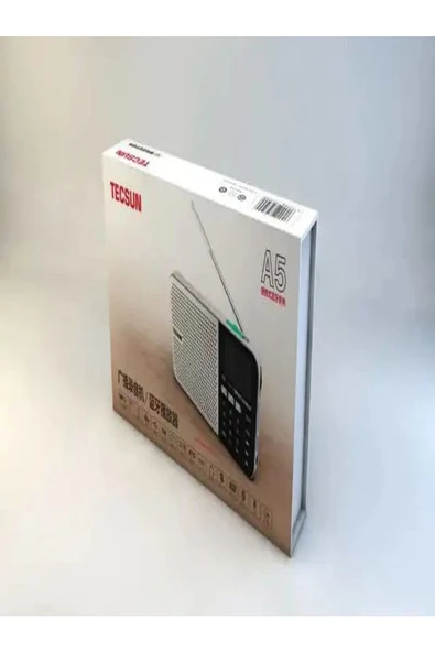 ULTRATEKNO Tecsun A5 Taşınabilir Şarjlı Cep Radyosu Bluetooth Hoparlör FM Radyo MP3 Çalar & Ses Kayıt Cihazı - 6