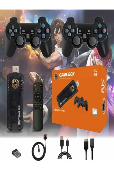 ULTRATEKNO 5g 8k Ultra Hd 64 Gb Tv Box + Game Box Android Tv + Oyun Konsolu 2in1 Netflix - 7