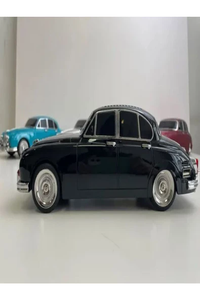 ULTRATEKNO WS-596BT 1967 Model Jaguar Mark 2 10W Bluetooth Hoparlör Fm Radyo USB Tf Aux Destekli Speaker - 5
