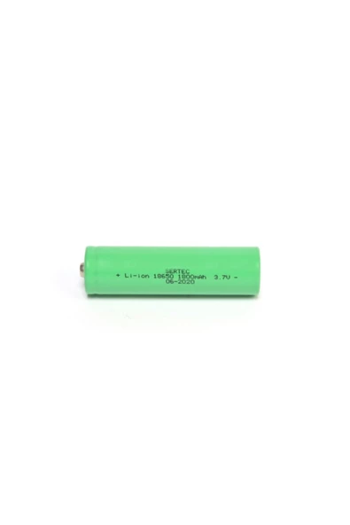 BAYINDIRELEKTRONİK Sertec 18650 Li-ion 3.7 V 1800 Mah Şarj Edilebilir Pil