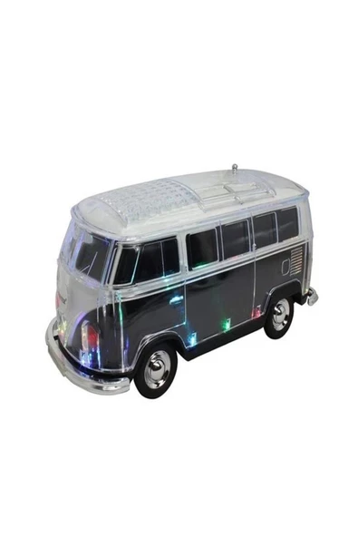 ULTRATEKNO WS-267BT 1967 Model T1 Vosvos Minibüs Bluetooth Hoparlör Fm Radyo USB Tf Aux Destekli Speaker