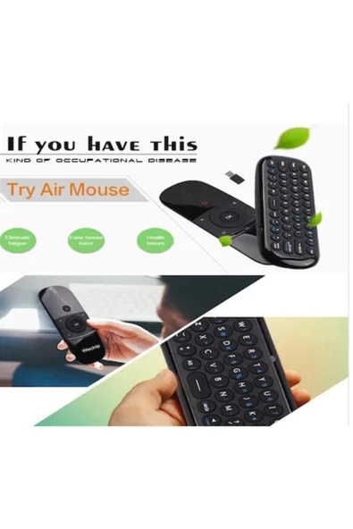 Kingboss Air Mouse 2.4 G Wıreless Mini Klavye - 3