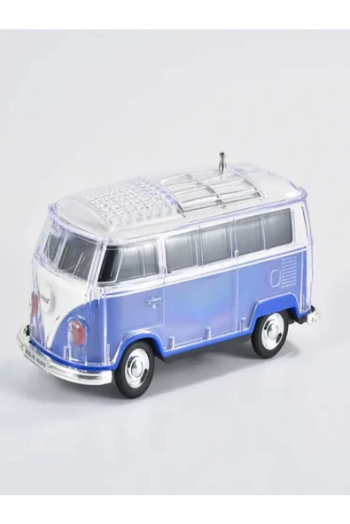ULTRATEKNO WS-267BT 1967 Model T1 Vosvos Minibüs Bluetooth Hoparlör Fm Radyo USB Tf Aux Destekli Speaker - 3