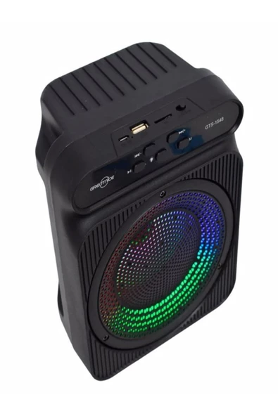 ULTRATEKNO 1548 8w 4" Extra Bass Rgb Işıklı Bluetooth Hoparlör Fm Radyo Usb Tf Aux Destekli Speaker - 3