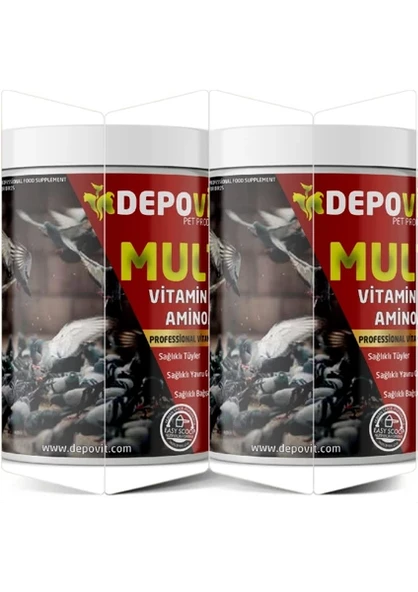 Depovit 2'li Multivitamin Aminoasit ( Güvercin Ve tüm kanatlılar için ) 300+300