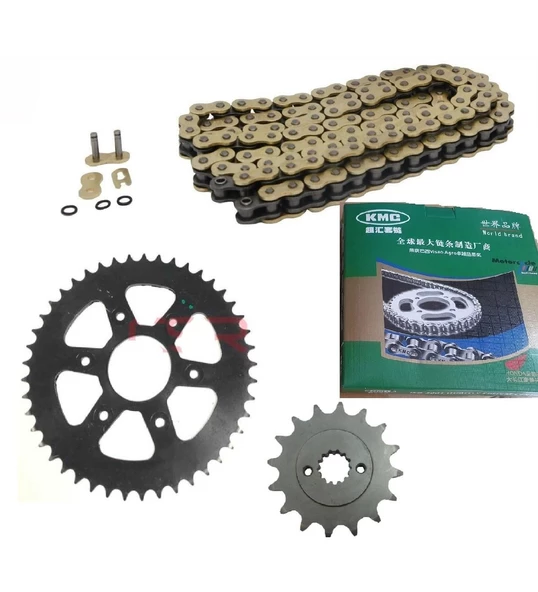 BAJAJ DOMİNAR 400 ORİNGLİ ZİNCİR DİŞLİ SETİ (KMC GOLD ZİNCİR ) ARASMOTO