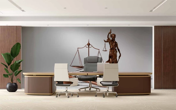 Eşitlik Temalı Hukuk Duvar Kağıdı Baskı - Resim 2