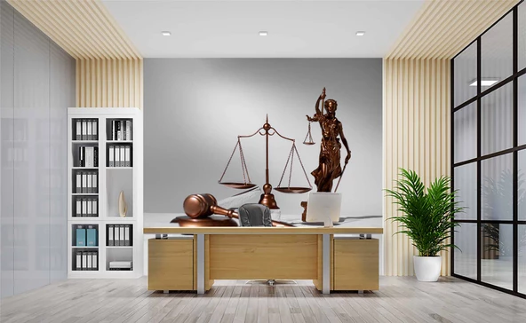 Eşitlik Temalı Hukuk Duvar Kağıdı Baskı - Resim 3