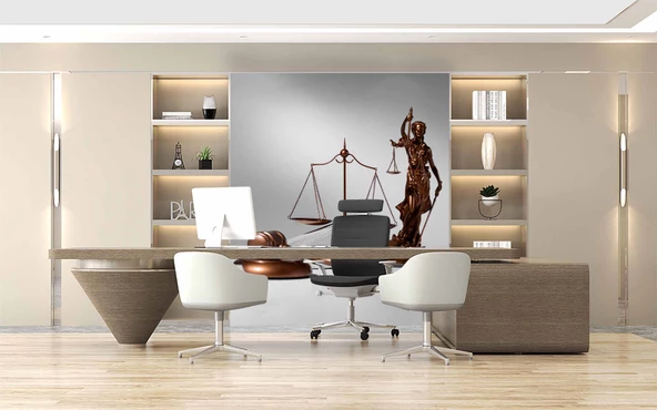 Eşitlik Temalı Hukuk Duvar Kağıdı Baskı - Resim 4