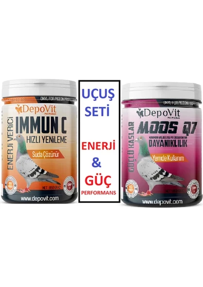 Depovit - Uçuş Seti - Güvercin ( Enerji Performans Güç )