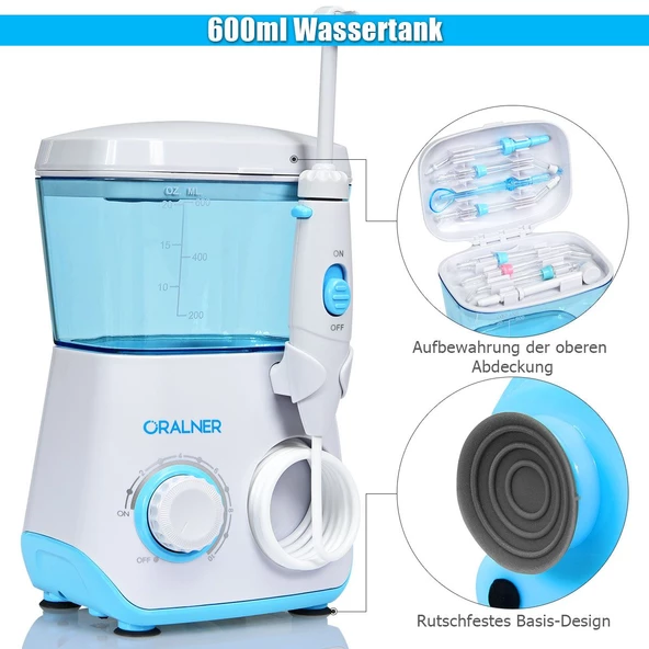 ORALNER 600ml Basınç Ayarlı Ağız Duşu - 2