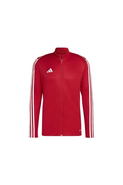 Adidas Tiro23 L ADHS3502 Kırmızı Erkek Fermuarlı Sweat