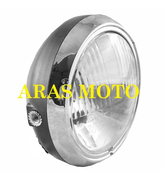 Yamaha YBR 125 Far Komple Yuvarlak Eski Kasa Uyumlu Arasmoto