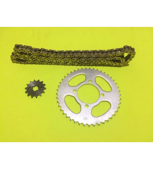 YBR ESD 125 ORİNGLİ ZİNCİR DİŞLİ SETİ ürün görseli 1