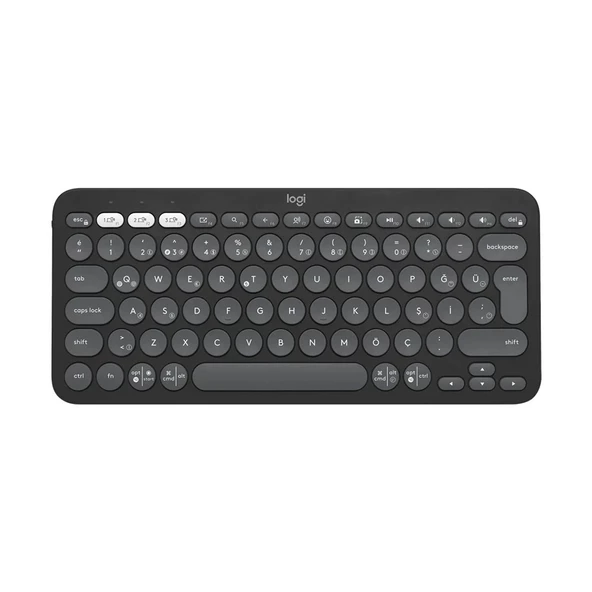 Logitech K380S Pebble Keys 2 Grafit Bluetooth Klavye 920-011859