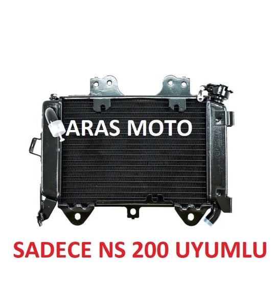 Bajaj Pulsar Ns 200 Uyumlu Orjinal Radyatör 2014-2024 Uyumlu ( Kapaksız )_Supermoto - 2