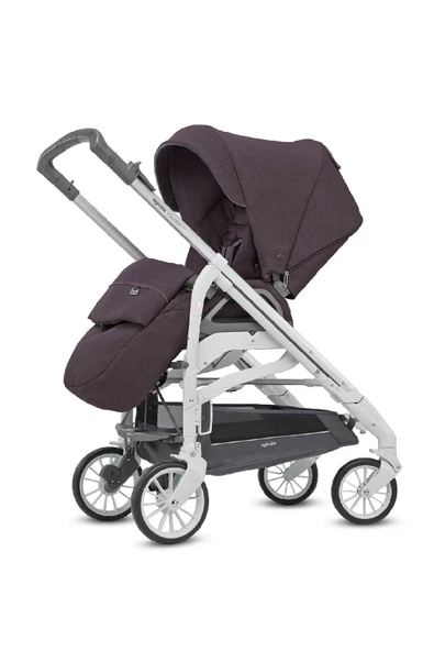 Inglesina Trilogy Tek El Tek Hamle ile Katlanıp Açılan Çift Yön Bebek Arabası - Marron Glace - 4