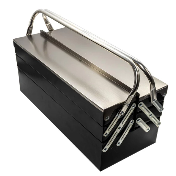 DORF Premium Katlanır 5 Gözlü Dolu Metal Takım Çantası 81 Parça - 4