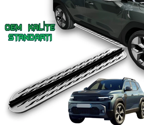 RENAULT DUSTER 2024 2025 ARACA ÖZEL YAN BASAMAKLIK