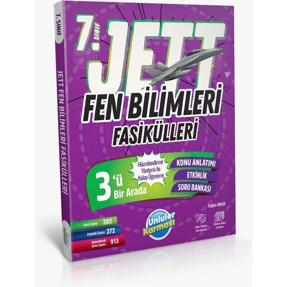 Ünlüler Karması 7. Sınıf Jett Fen Bilimleri Fasikülleri - 2