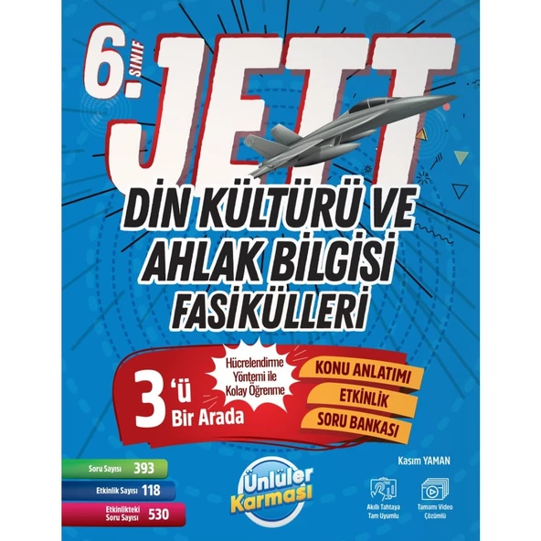 Ünlüler Karması 6. Sınıf Jett Din Kültürü ve Ahlak Bilgisi Fasikülleri - 1