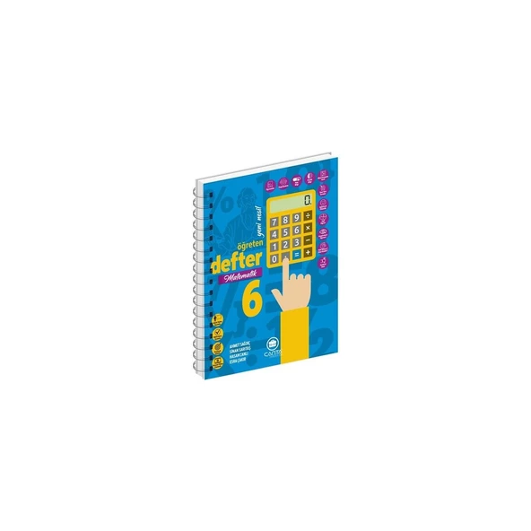 Çanta Yayınları 6.Sınıf Matematik Okula Yardımcı Öğreten Defter