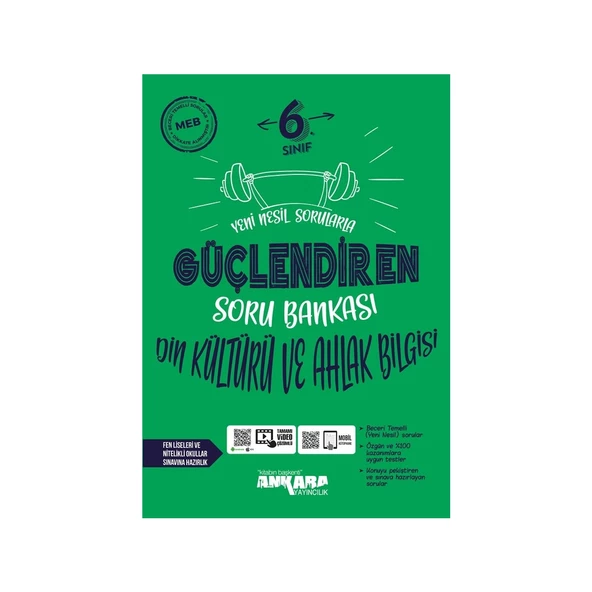Ankara Yayıncılık 2024 Güncel 6.Sınıf Tüm Dersler Güçlendiren ve Kazandıran Soru Bankası Gelişmiş Deneme Seti - Resim 4