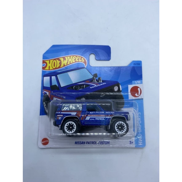 Hot Wheels Nissan Patrol Custom *mavi