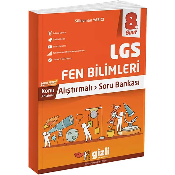 Bilfen Yayınları Gizli 8.sınıf Lgs Fen Bilimleri Alıştırmalı Soru Bankası ürün görseli