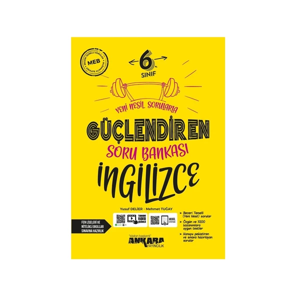 Ankara Yayıncılık 2024 Güncel 6.Sınıf Tüm Dersler Güçlendiren Soru Bankası Nesil Gelişmiş Soru Bankası Seti - Resim 4