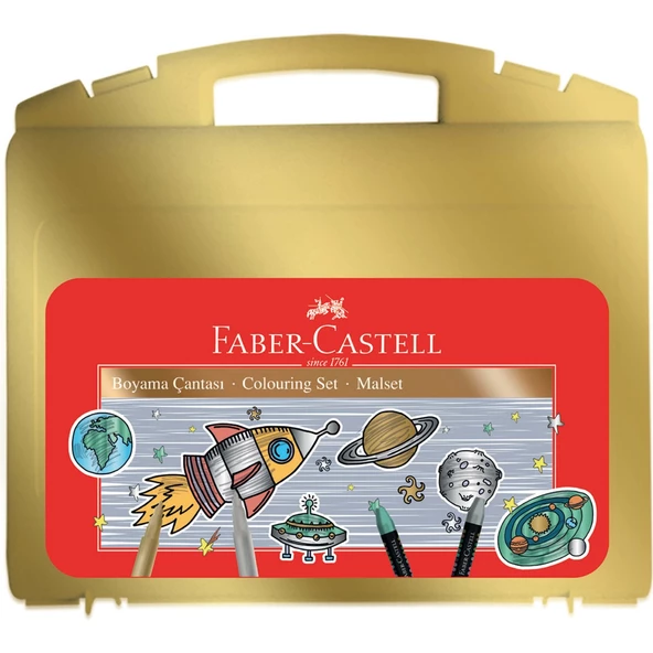 Faber-Castell Metalik Boyama Çantası