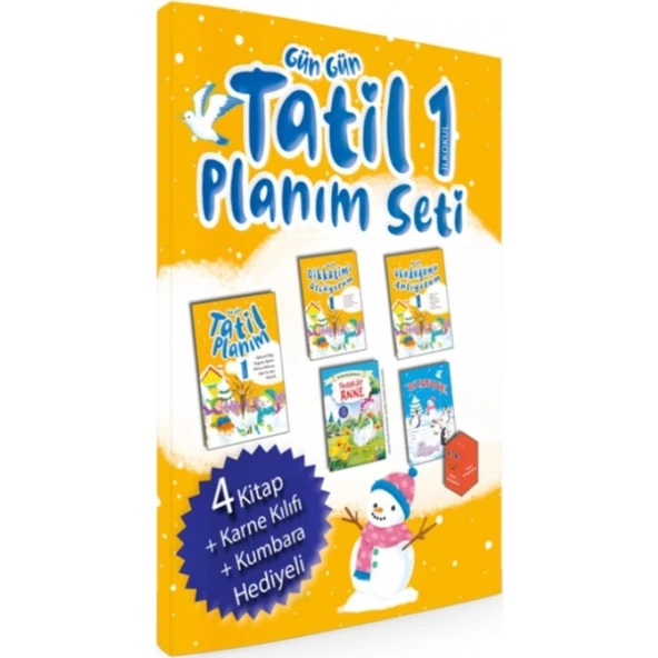 Damla Yayınevi 1. Sınıf Gün Gün Tatil Planım Seti