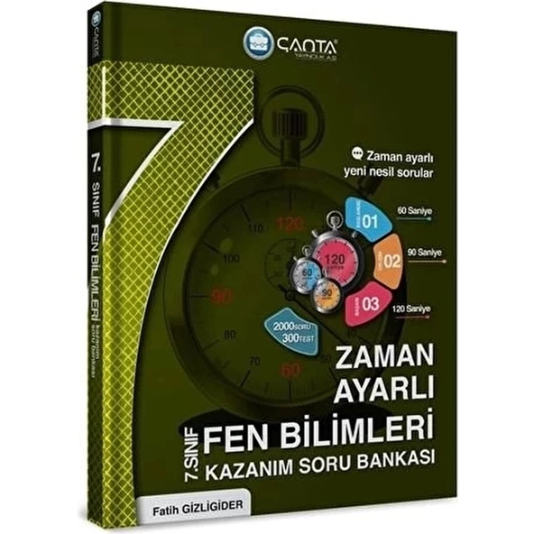 Çanta Yayınları 7. Sınıf Tüm Dersler Zaman Ayarlı Kazanım Soru Bankası - 4