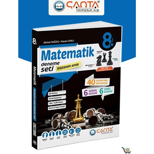 Çanta Yayınları 8. Sınıf Matematik Kazanım Sıralı Deneme Seti - Resim 2
