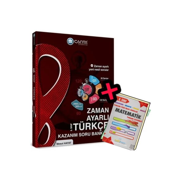 Çanta Yayınları 8.Sınıf Türkçe Kazanım Soru Bankası