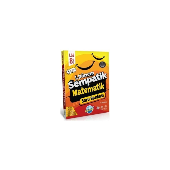 Ünlüler Karması 8. Sınıf LGS Matematik 1. Dönem Sempatik Soru Bankası