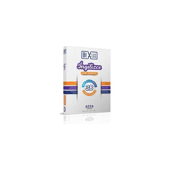 Azza Yayıncılık 8. Sınıf 3B LGS Ingilizce Soru Bankası Azza Yayıncılık ürün görseli