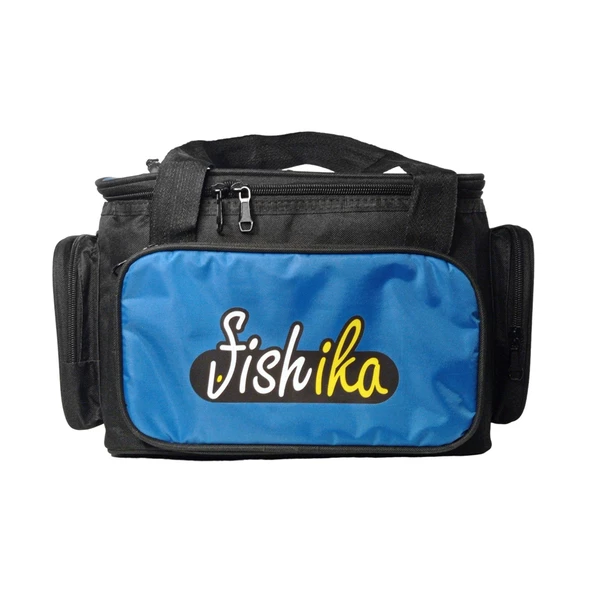 Fishika Tackle Bag Blue Black Balıkçı Malzeme Çantası