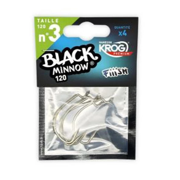 Fiiish Black Minnow BM120/3 BM077 4X Jig Head İğnesi