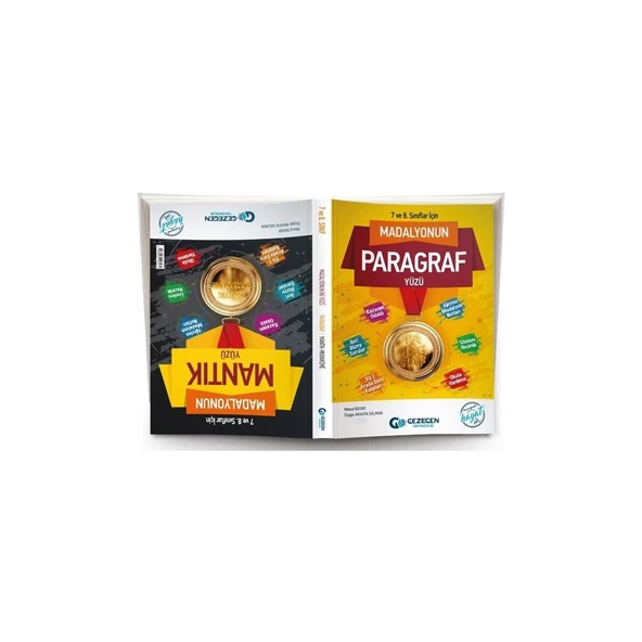 Gezegen Yayıncılık 7. ve 8.Sınıflar Için Madalyonun Paragraf-Mantık Yüzü 0922 ürün görseli 1